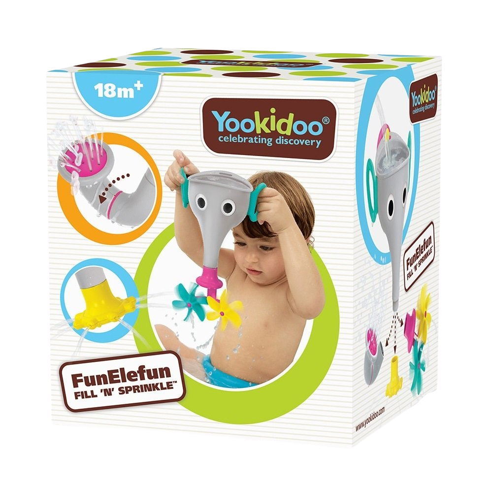 Yookidoo Slon do vany šedý