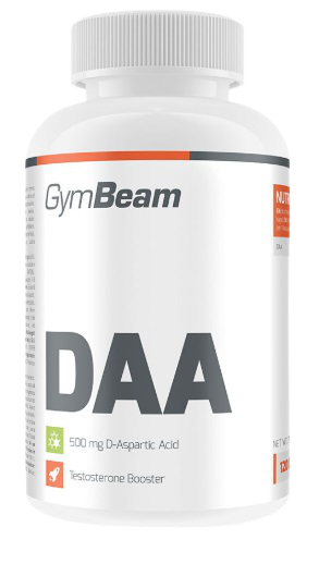 GYMBEAM DAA 120 kaps unflavored 120 ks