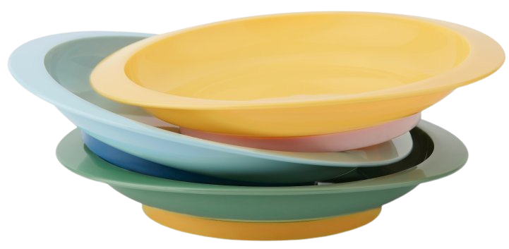 BADABULLE Sada talířků 3 ks