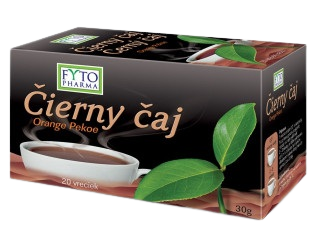 Fotografie FYTOPHARMA Černý čaj 20 x 1.5 g