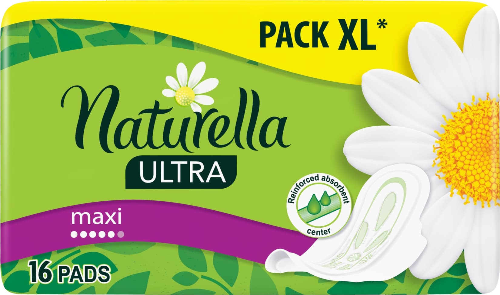 NATURELLA Ultra Maxi Hygienické vložky s křidélky 16 ks