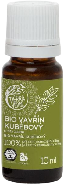 TIERRA VERDE Esenciální olej BIO Vavřín Kubébový 10 ml