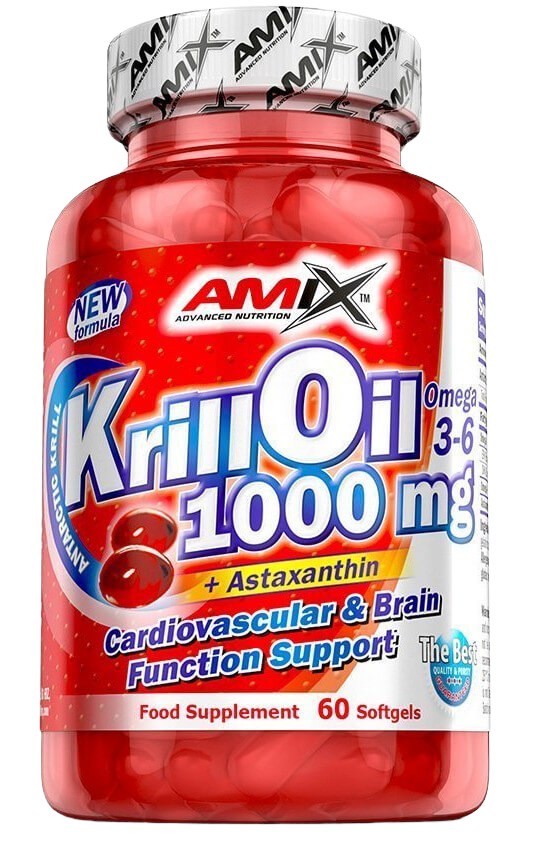 AMIX Krill Oil 1000, 60 tobolek