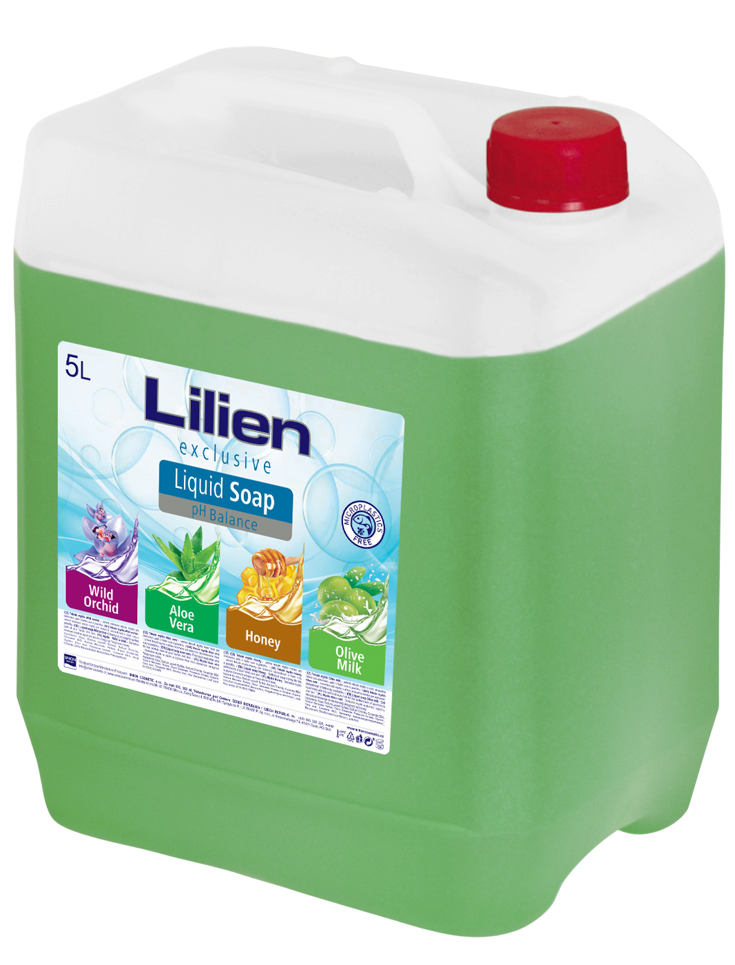 LILIEN Tekuté mýdlo Aloe Vera 5000 ml