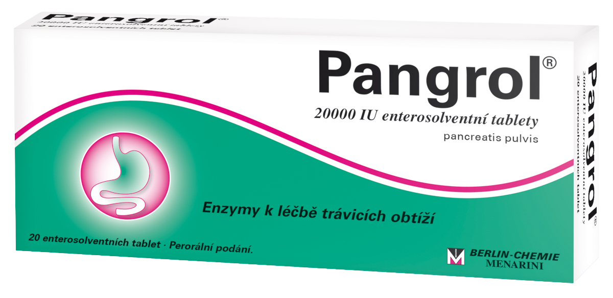 PANGROL 20000 IU 20 tablet