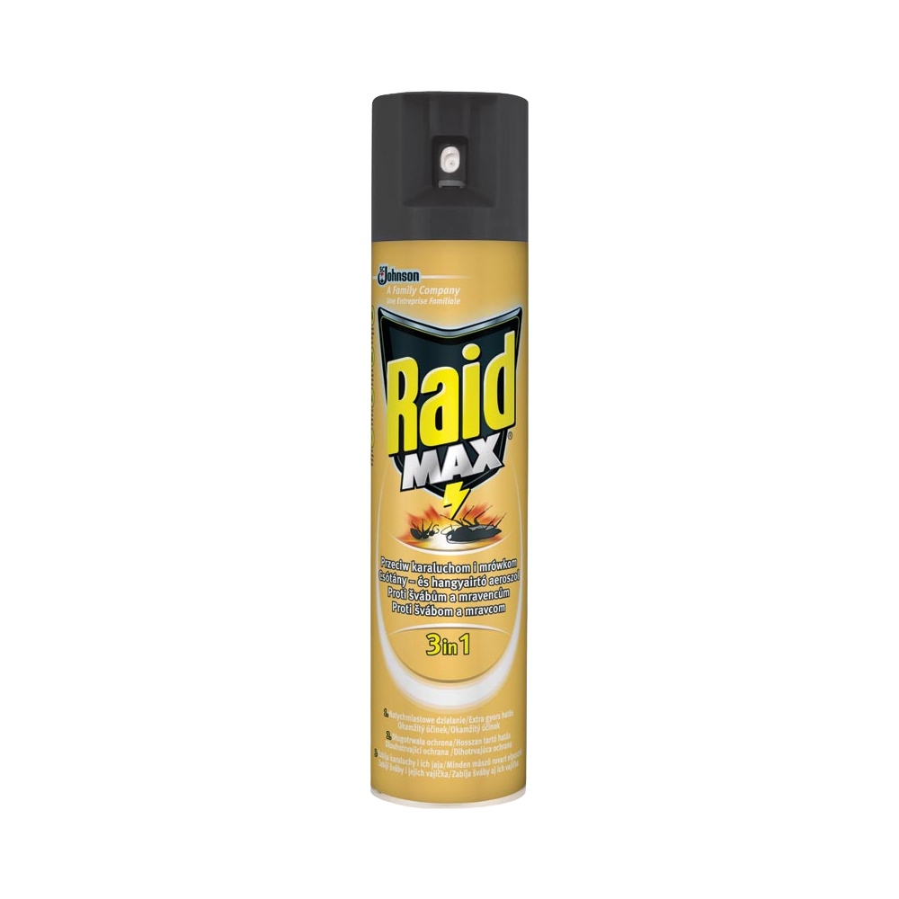 RAID MAX proti lezoucímu hmyzu 400 ml