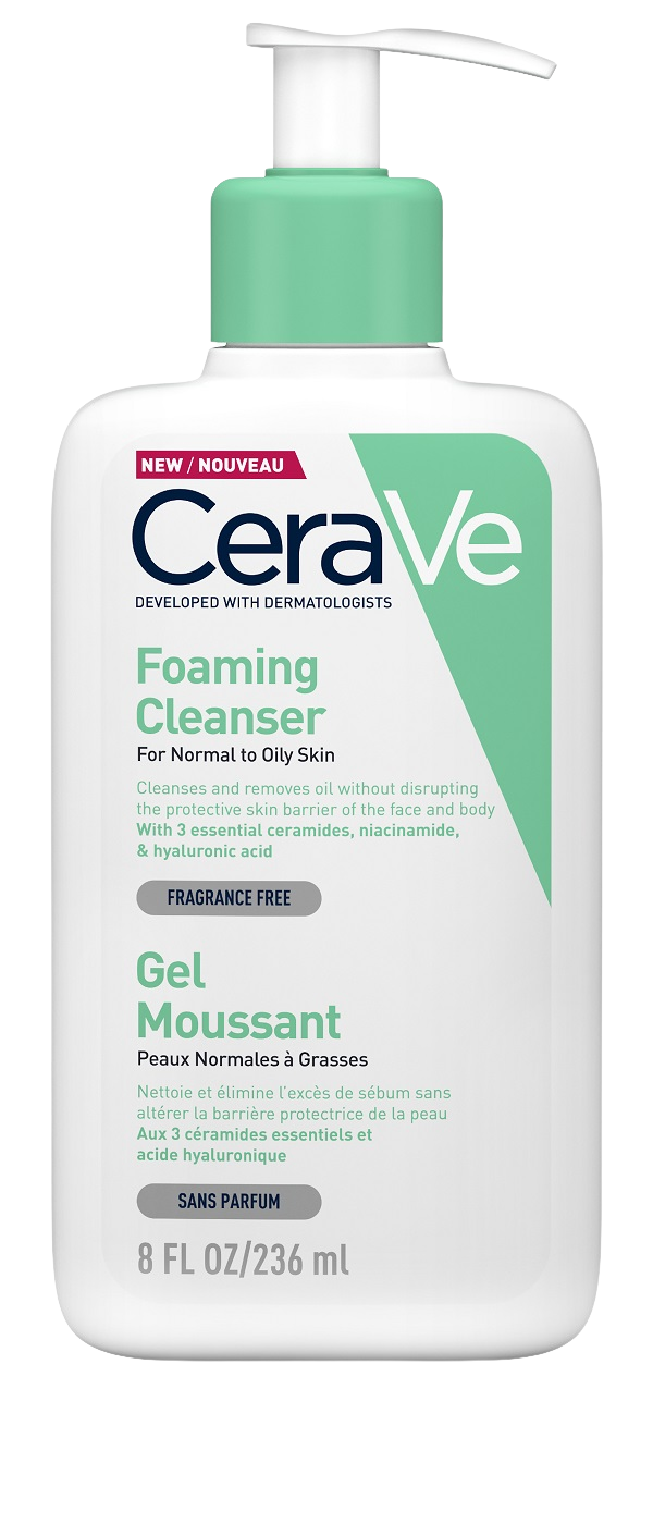 CeraVe Čisticí pěnící gel 236 ml