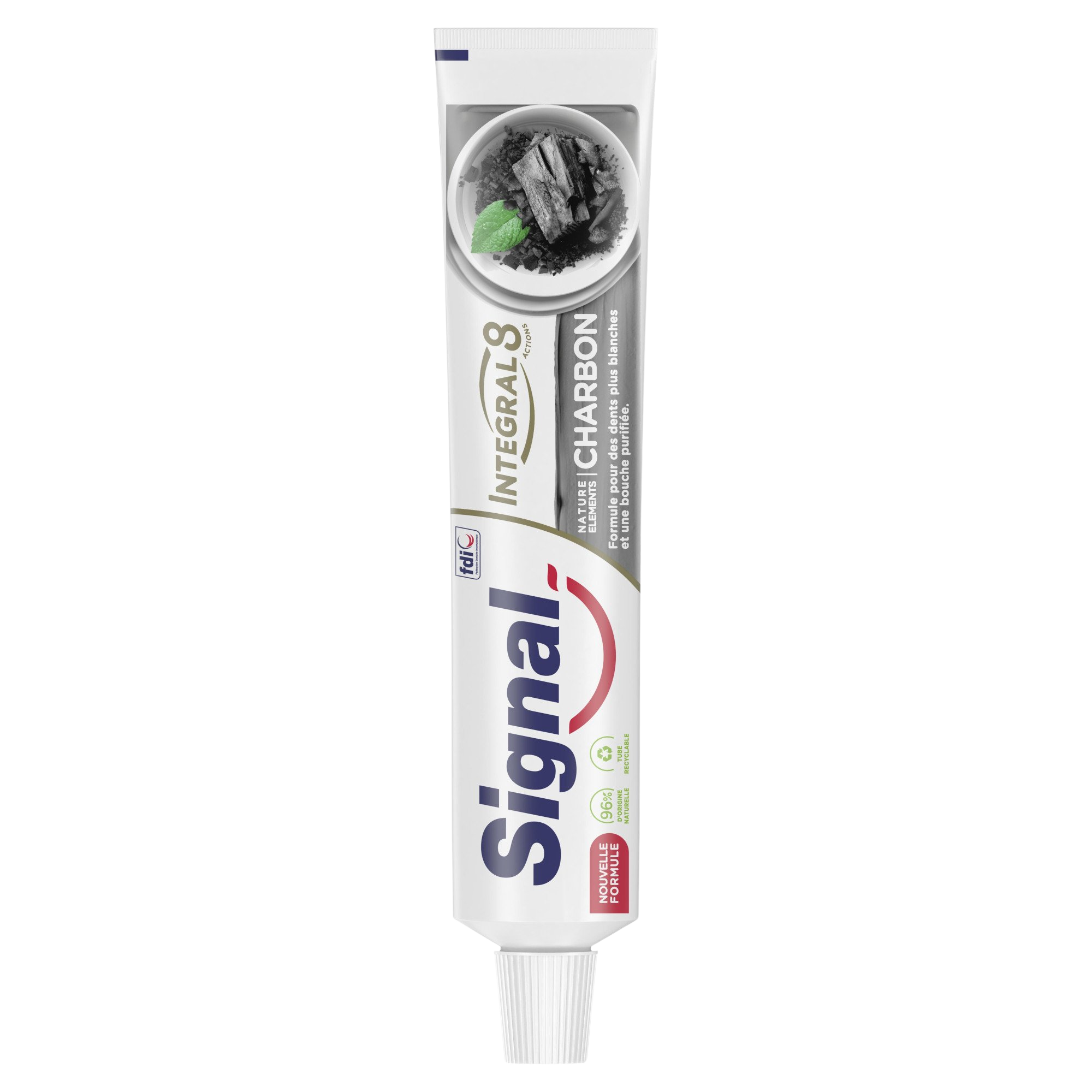 SIGNAL Nature Elements Integral 8 Charcoal Zubní pasta 75 ml