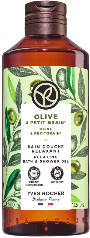 YVES ROCHER Sprchový gel Oliva & Petit grain 400 ml