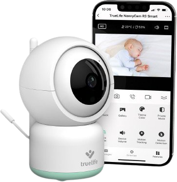 TrueLife NannyCam R3 Smart - digitální video chůvička