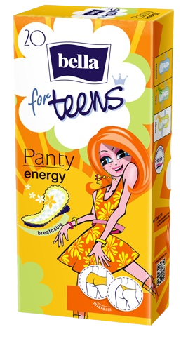 BELLA For Teens Panty Energy vložky 20 ks