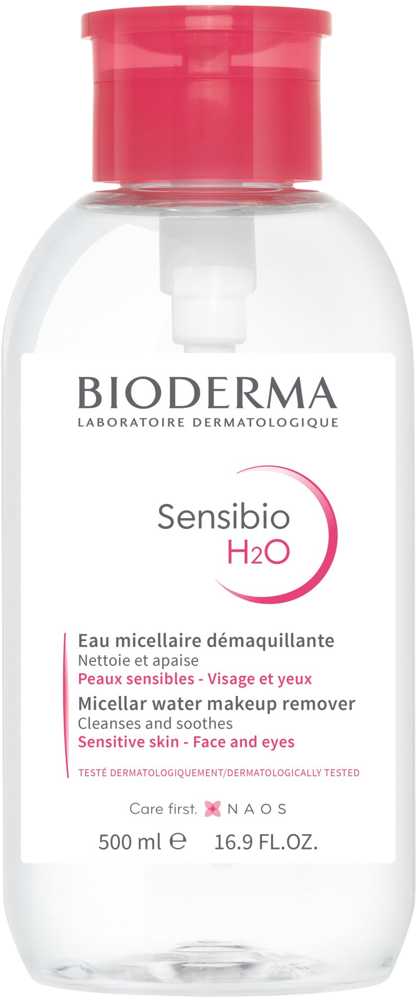 BIODERMA Sensibio H2O micelární voda pro citlivou pleť s pumpou