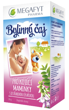 MEGAFYT Bylinný čaj pro kojící maminky s jestřabinou 20 x 1.5 g