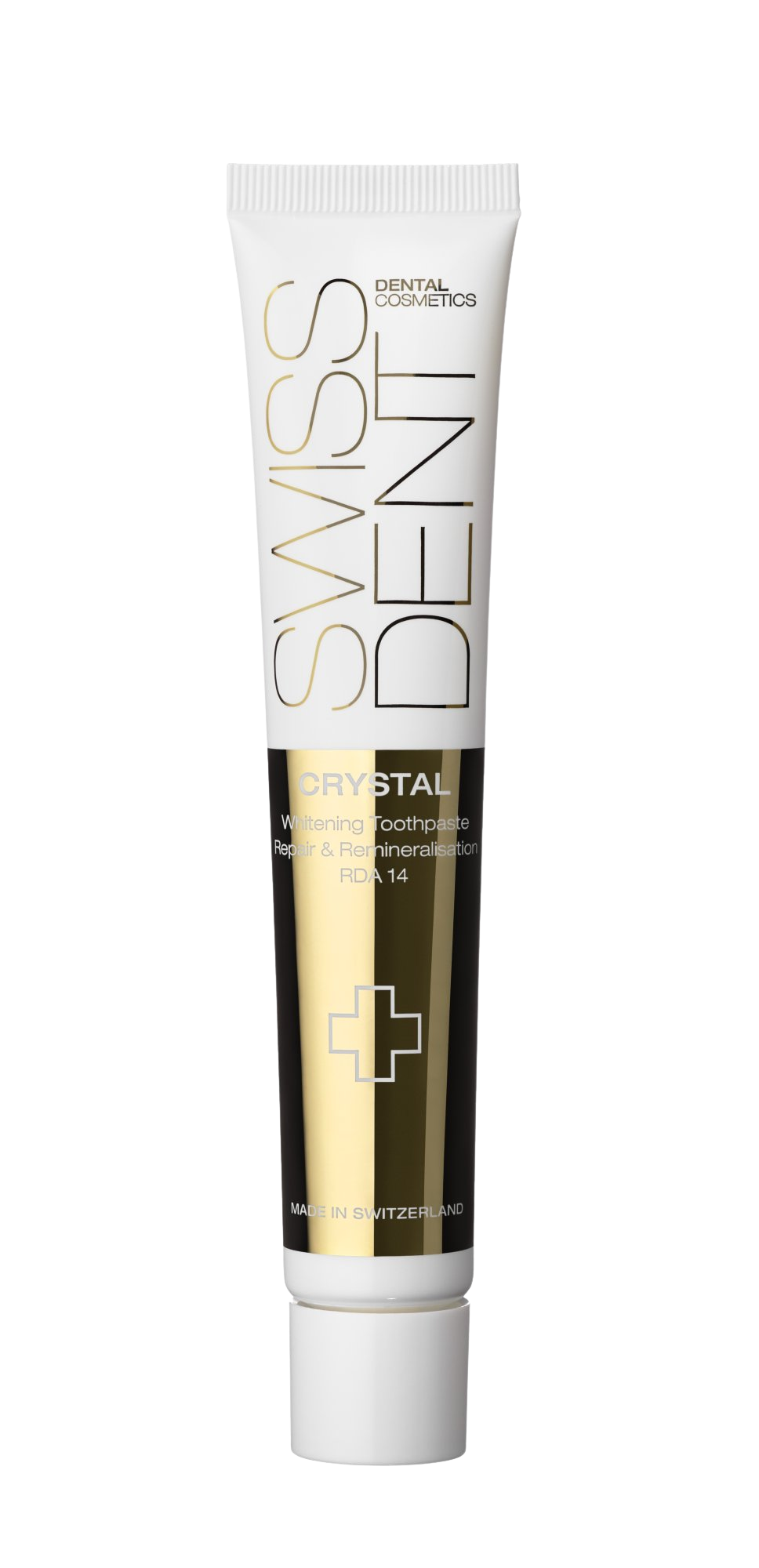 SWISSDENT Crystal Regenerační krém bez fluoridu 50 ml