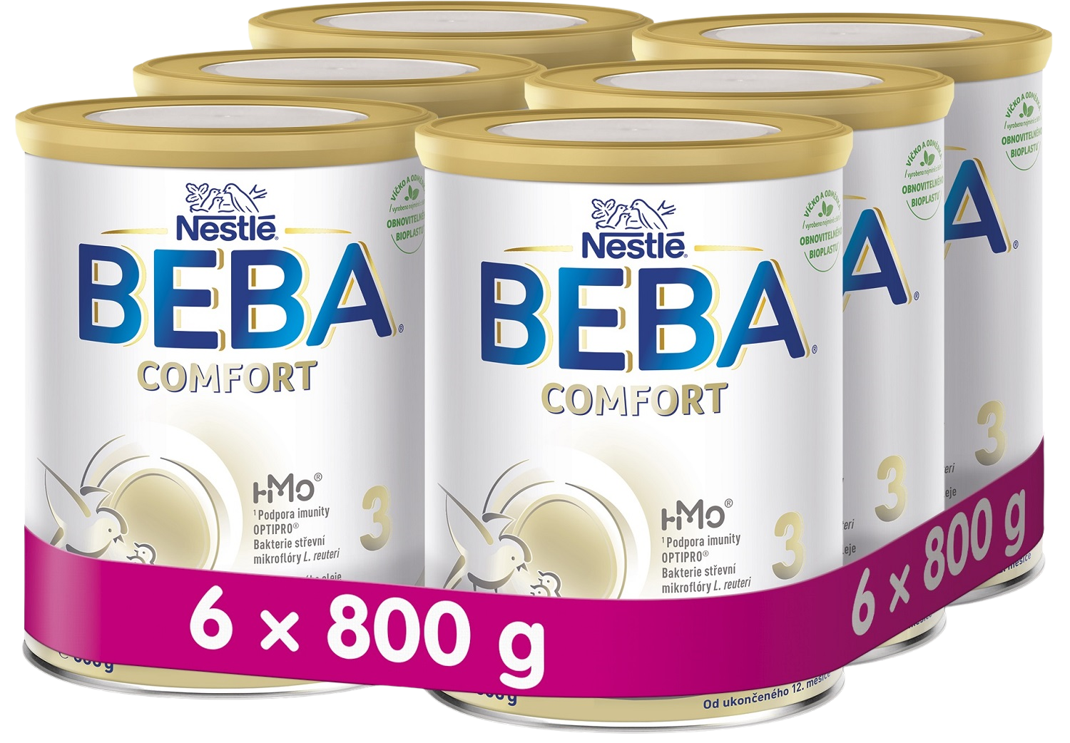 NESTLÉ BEBA Beba comfort 3 HM-O 6 x 800 g