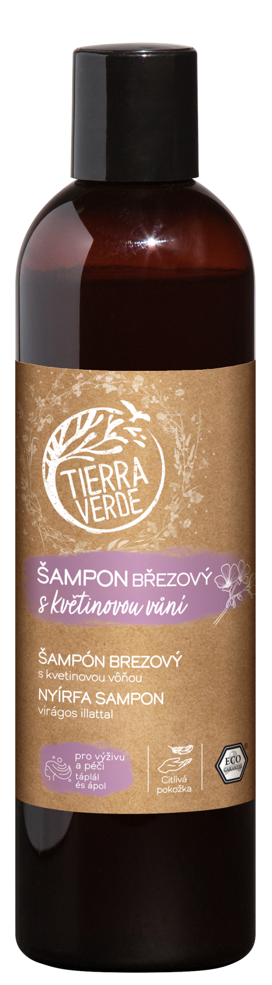 TIERRA VERDE Šampon březový s květinovou vůní 300 ml