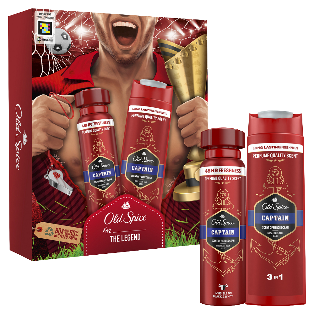 OLD SPICE Captain Footballer Dárková Sada
