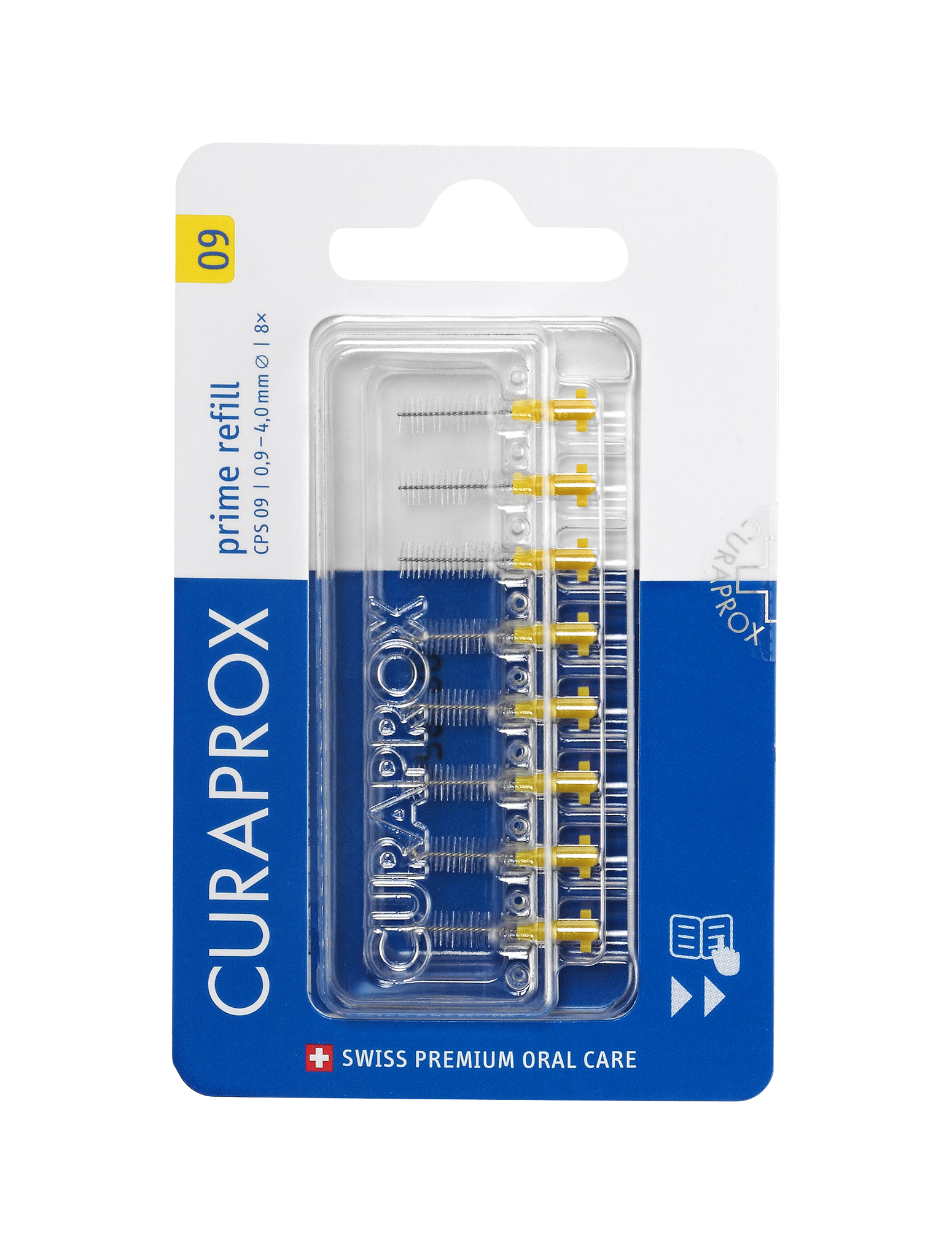 Curaprox CPS 09 Prime blister refill 8 ks