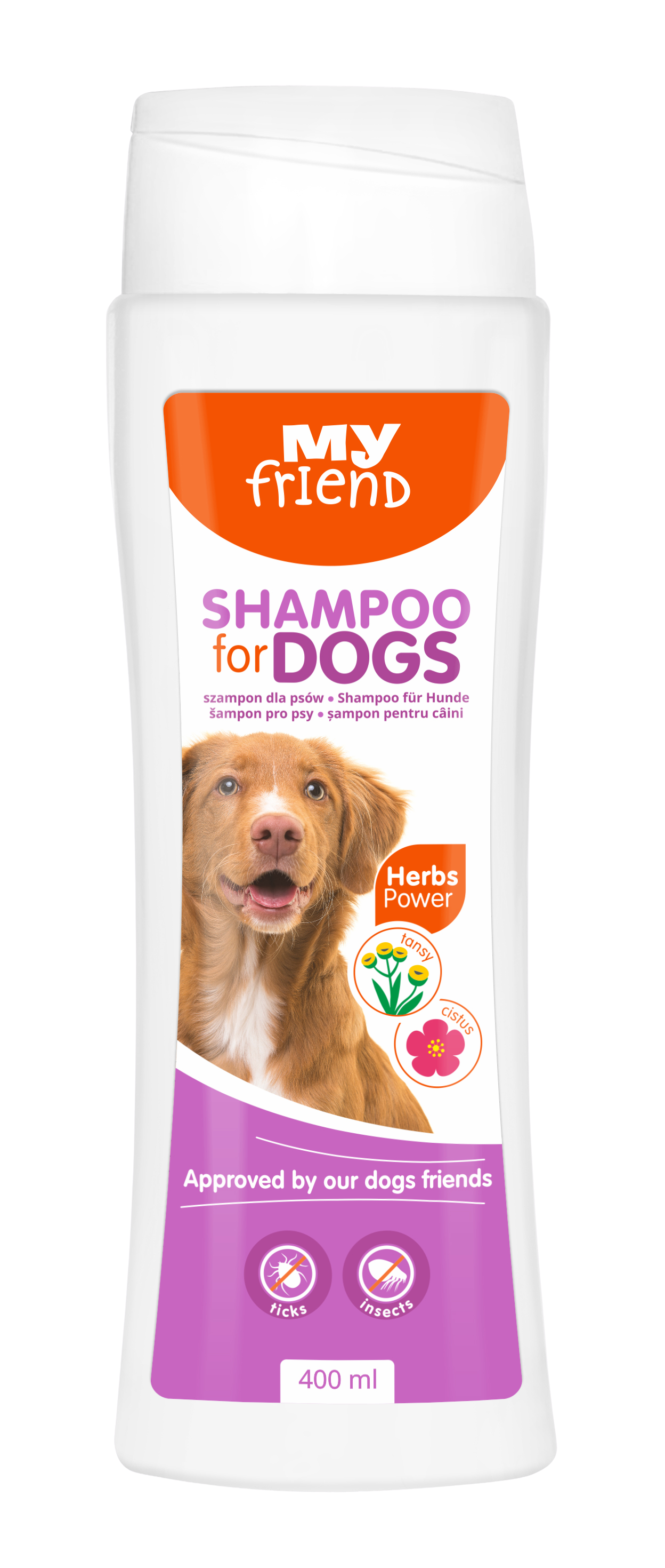 MY FRIEND Bylinný šampon 400 ml