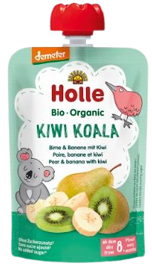 Holle Bio pyré - Kiwi Koala- Hruška a banán s kiwi 100 g