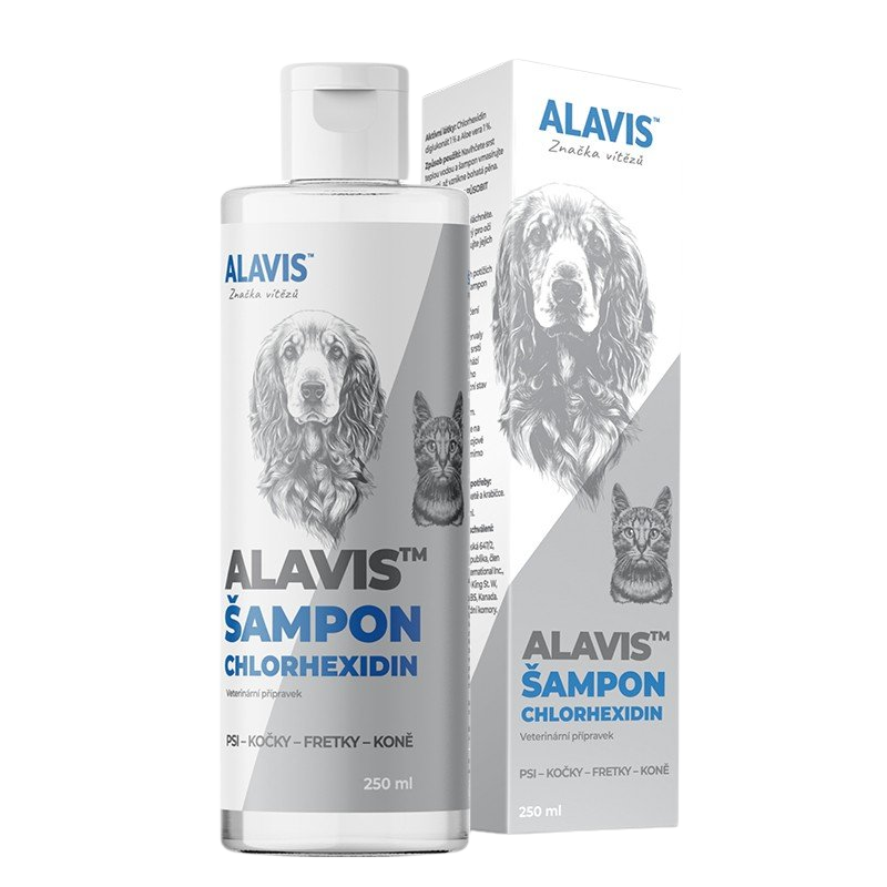 ALAVIS Šampon Chlorhexidin 250 ml