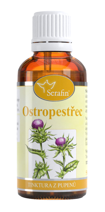 SERAFIN Ostropestřec - tinktura z pupenů 50 ml