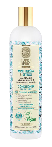 NATURA SIBERICA Kondicionér pro mastné vlasy 400 ml