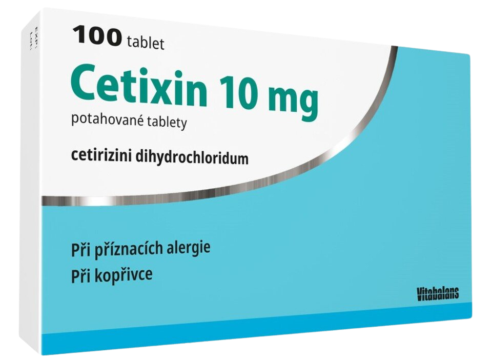 CETIXIN 10mg por.tbl.flm. 100 tablet