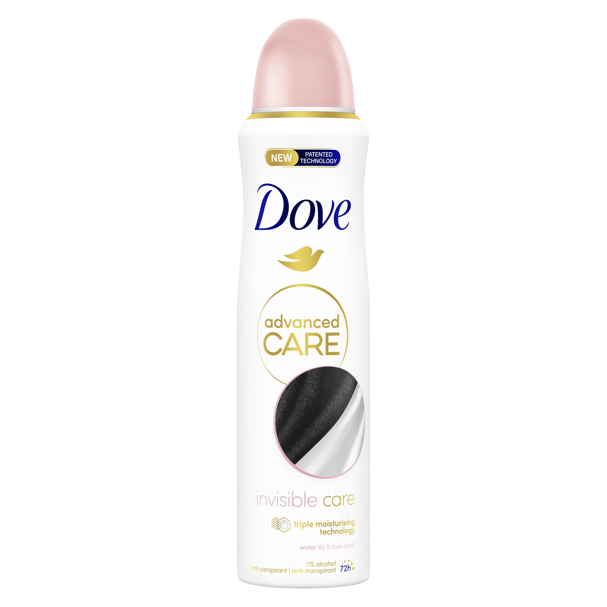 DOVE Advanced care Invisible care antiperspirant sprej 150 ml