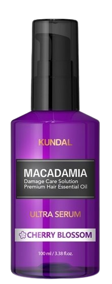 KUNDAL Macadamia Hair serum - regenerační vlasové sérum s višní 100 ml