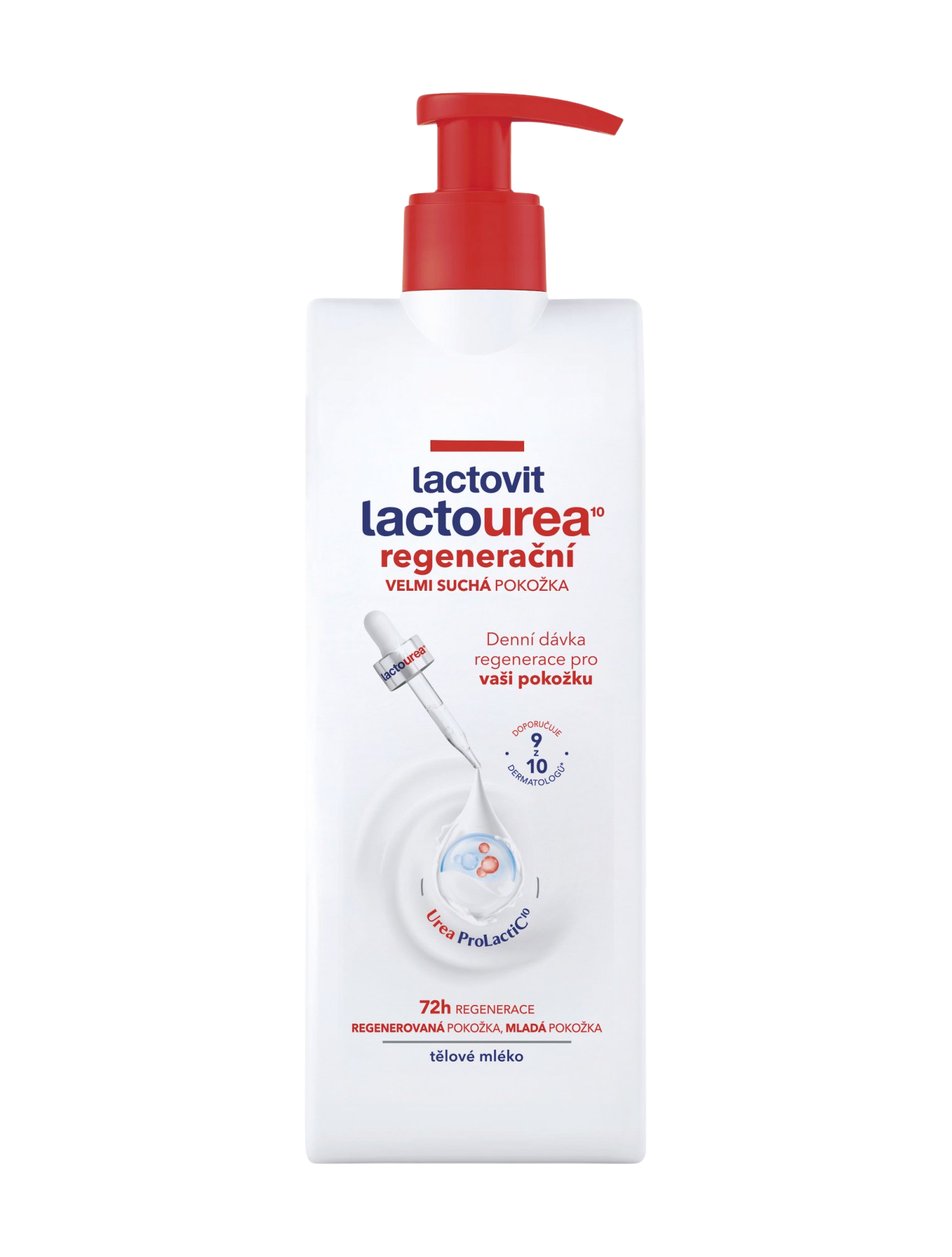 Lactovit LACTOUREA Tělové mléko regenerační 400 ml
