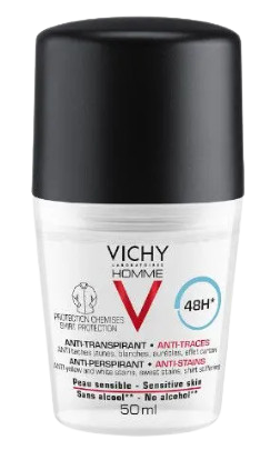 VICHY Antiperspirant roll-on pro muže s 48 hodinovým účinkem Homme 50 ml