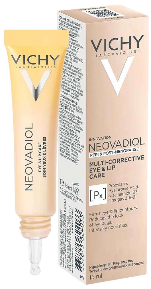 VICHY Neovadiol Peri & Post-Menopause Bohatý krém na kontury očí a rtů zcitlivěné stárnutím 15 ml