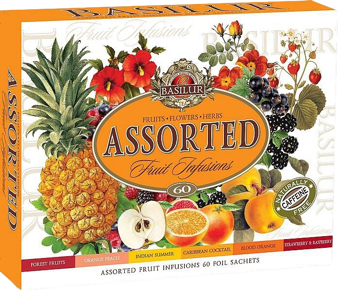 BASILUR Fruit Infusions Assorted sáčky 60 ks