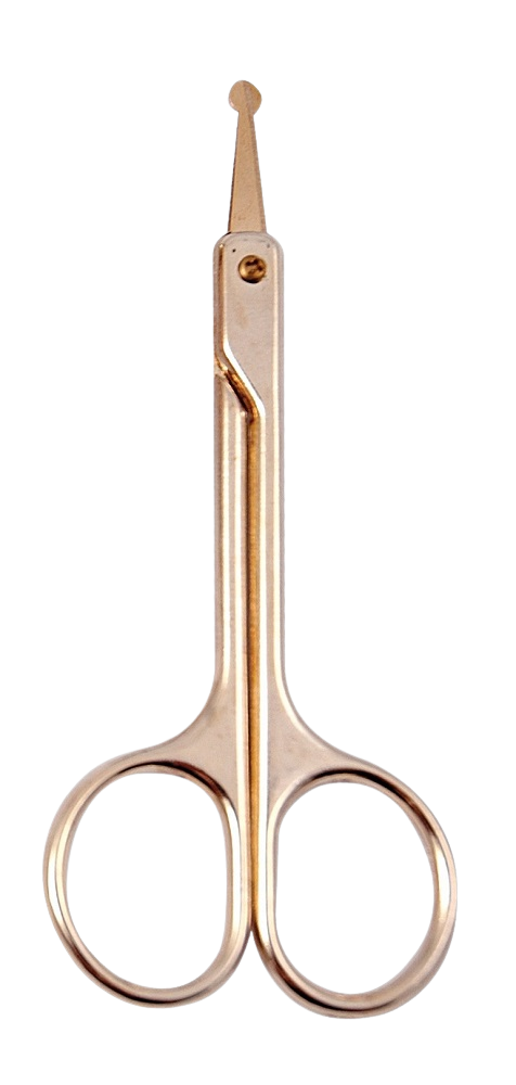 CANPOL BABIES Celokovové nůžky s kulatou špičkou