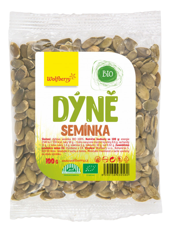 WOLFBERRY Dýňové semínko BIO 100 g