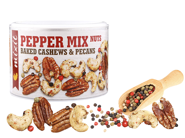 MIXIT Oříšky z pece - čtyři druhy pepře 150 g