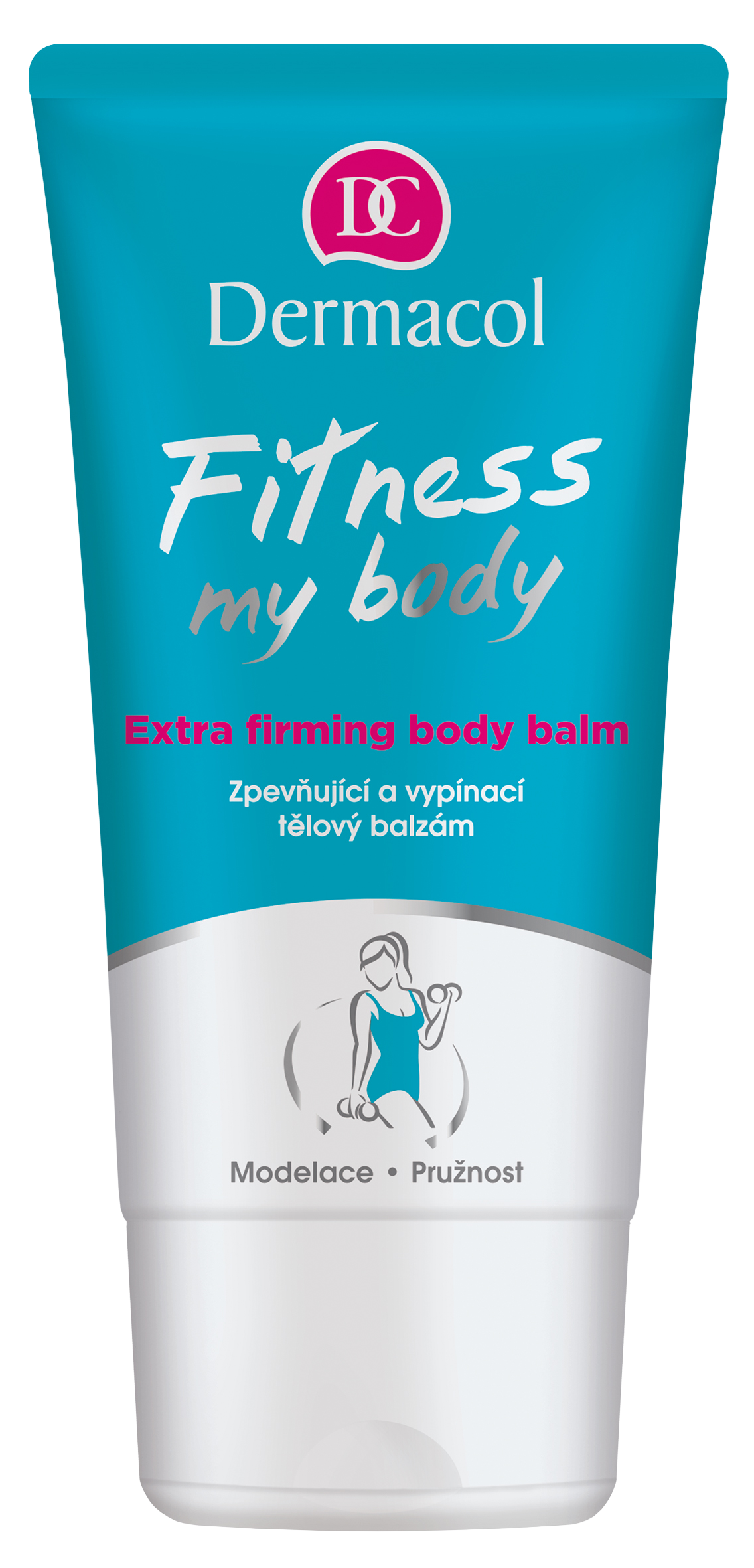 DERMACOL Zpevňující a vypínací tělový balzám Fitness my body 150 ml