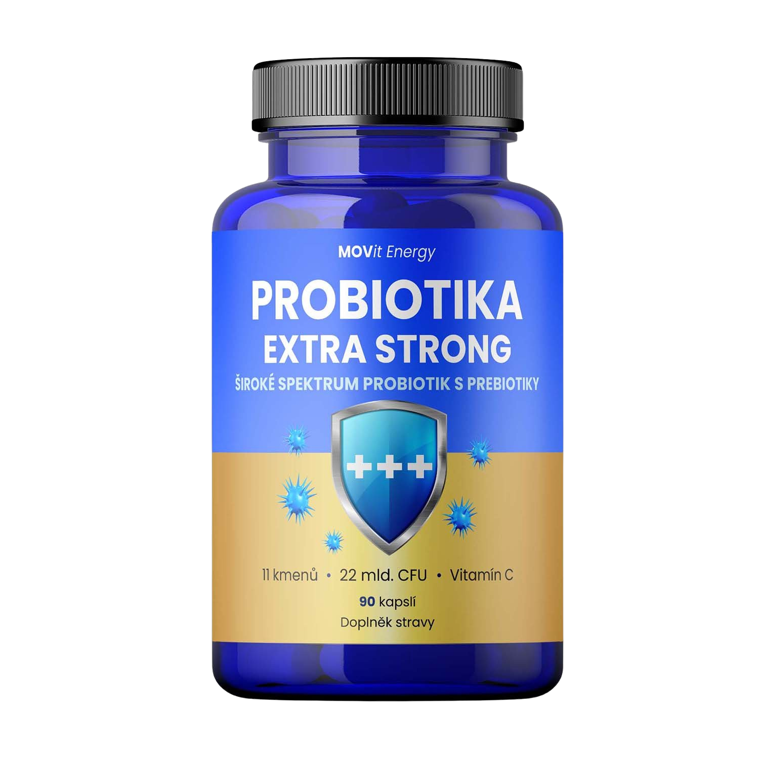 MOVIT ENERGY Probiotika EXTRA STRONG 90 kapslí