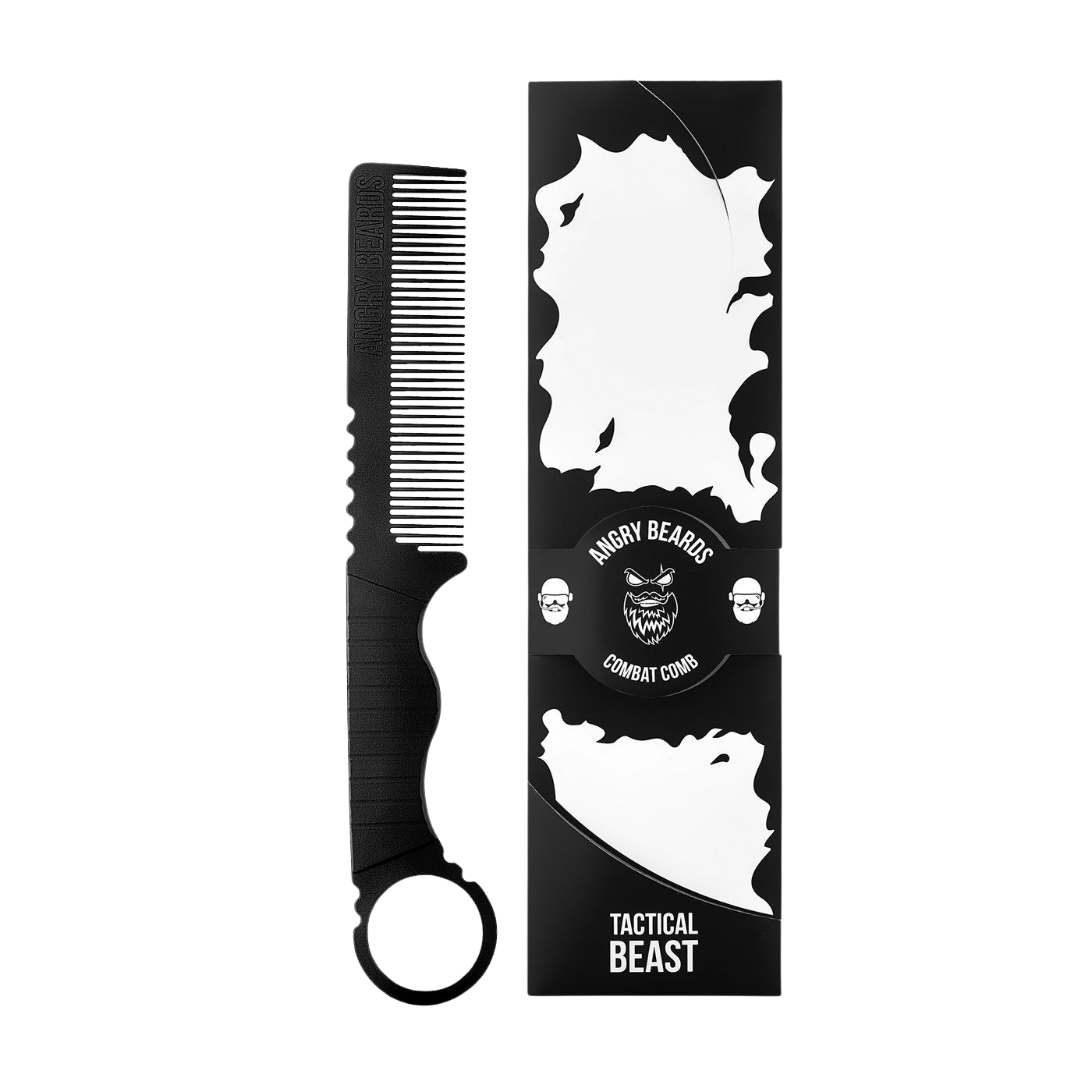 ANGRY BEARDS Hřeben na vousy Combat Comb