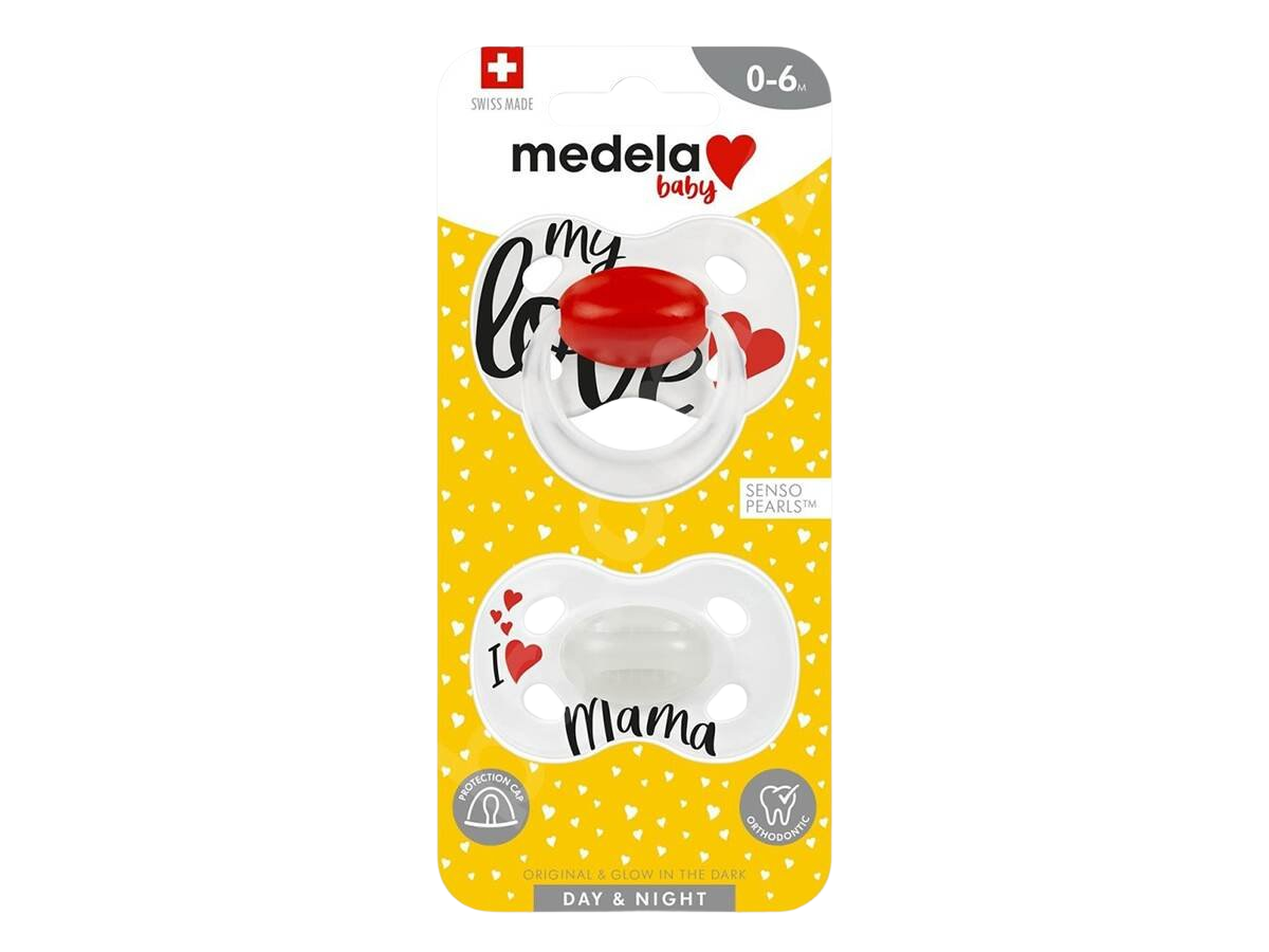 MEDELA Dudlík Day&Night 0-6m 2 ks