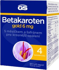 GS Betakaroten gold 6mg 135 kapslí