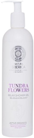 NATURA SIBERICA Relaxační sprchový gel Květiny tundry 400 ml