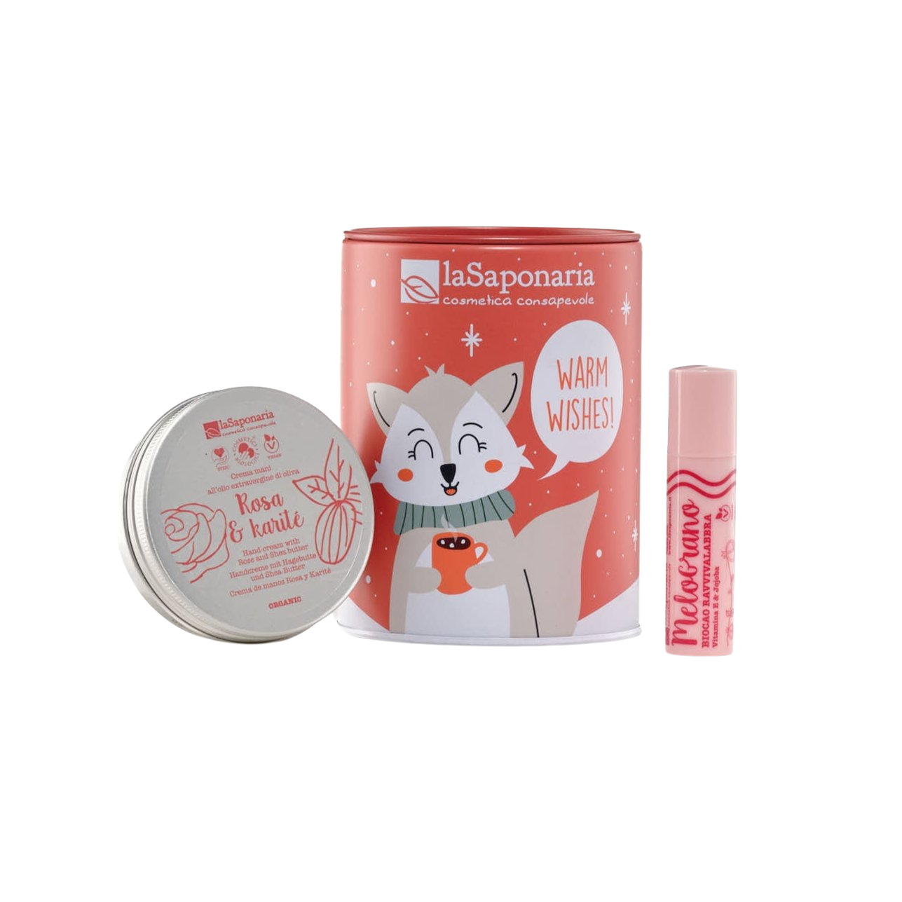 LASAPONARIA Dárková kosmetická sada Pokladnička - Polární liška