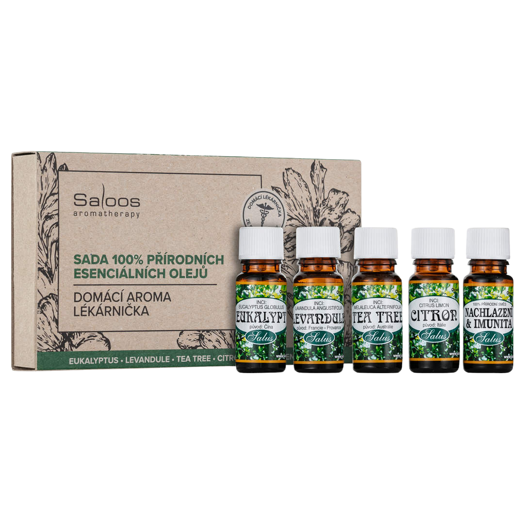 Saloos Domácí aroma lékárnička 5 x 10 ml