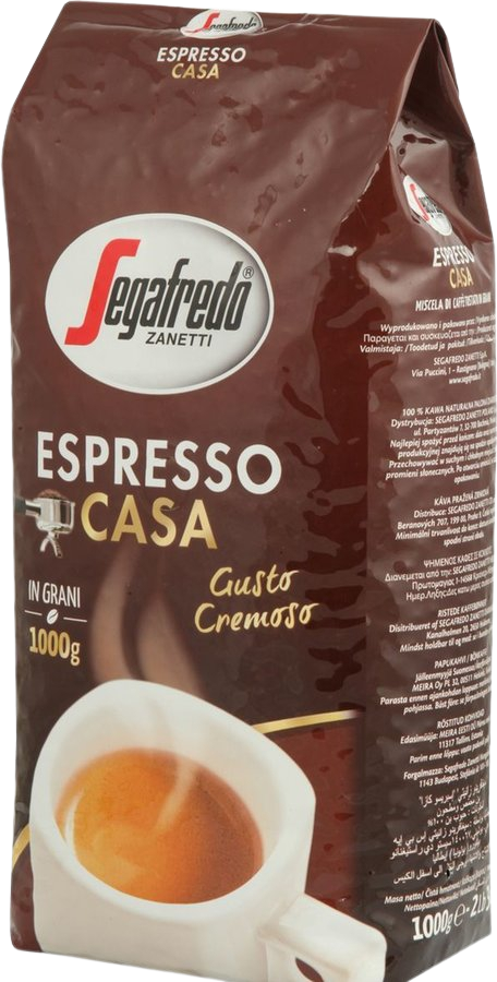 SEGAFREDO Casa zrnková káva 1000 g