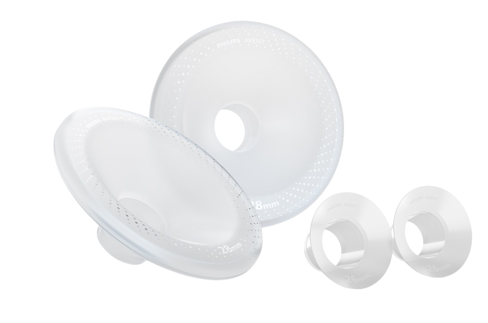 PHILIPS AVENT Hands-Free nástavce na bradavku L, vložky silikonové