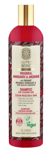 NATURA SIBERICA Šampon pro barvené vlasy 400 ml