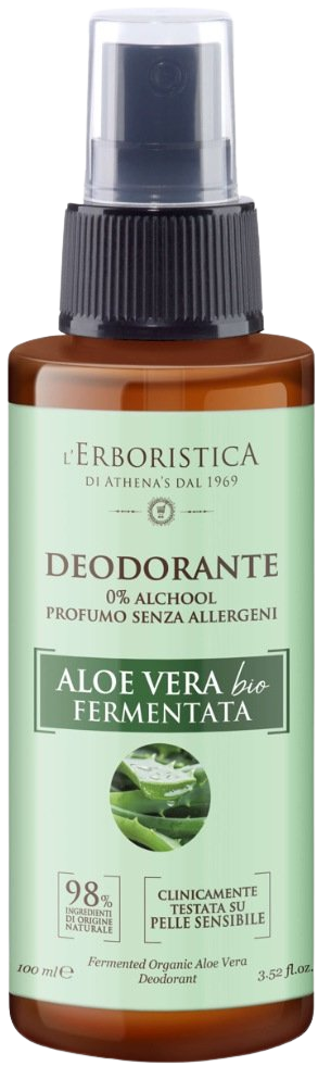 ERBORISTICA Deodorant s aloe vera šťávou bez alkoholu pro citlivou pokožku 100 ml