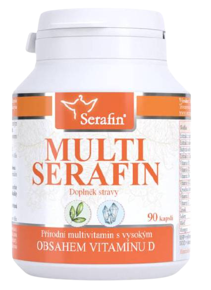 SERAFIN Multi s vitamínem D 90 kapslí